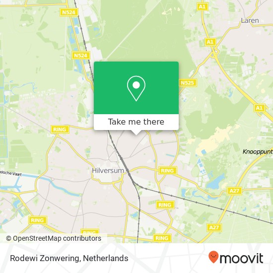 Rodewi Zonwering map