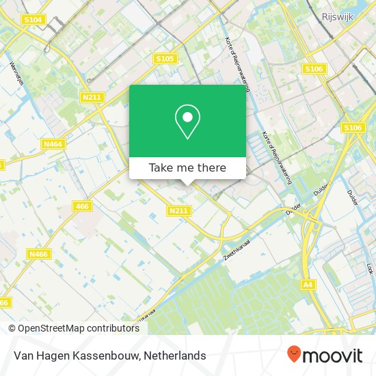 Van Hagen Kassenbouw map