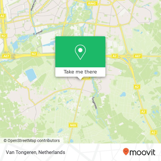 Van Tongeren map