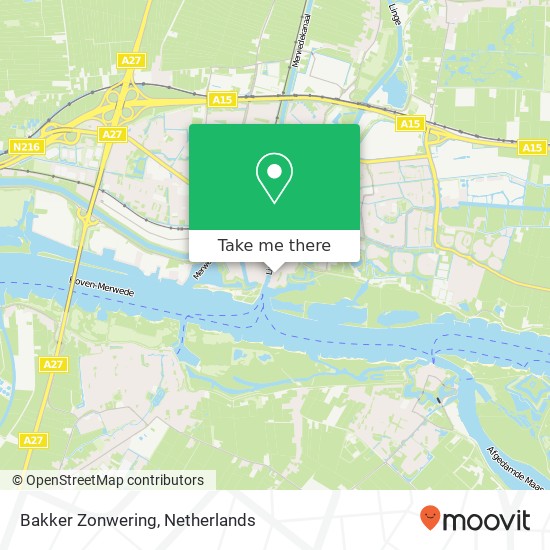 Bakker Zonwering map