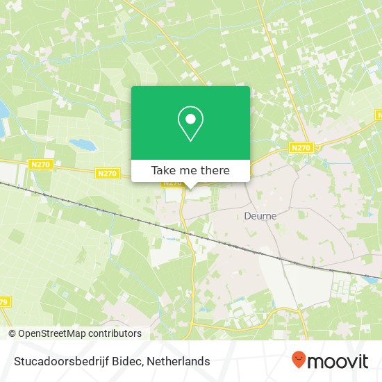 Stucadoorsbedrijf Bidec map