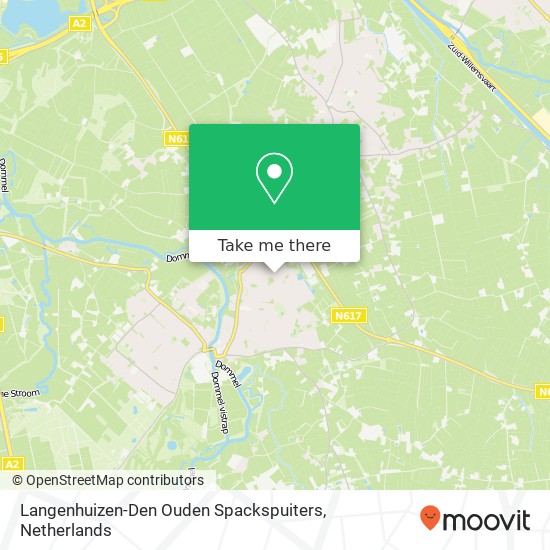 Langenhuizen-Den Ouden Spackspuiters map