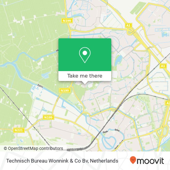 Technisch Bureau Wonnink & Co Bv map