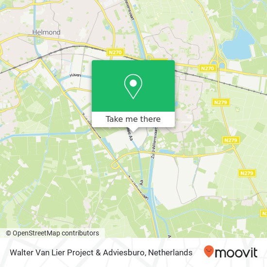 Walter Van Lier Project & Adviesburo map