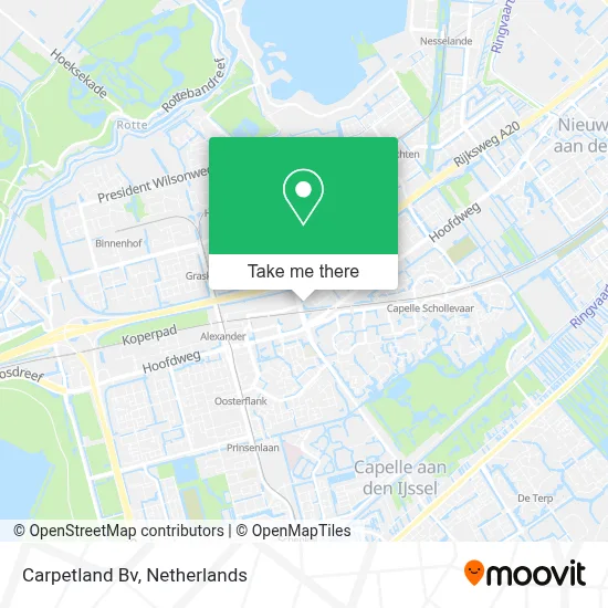 Carpetland Bv map