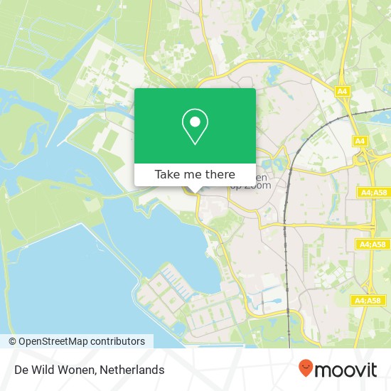 De Wild Wonen map