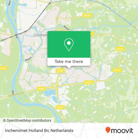 Inchemimet Holland Bv map