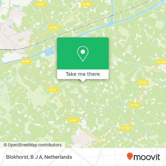 Blokhorst, B J A map
