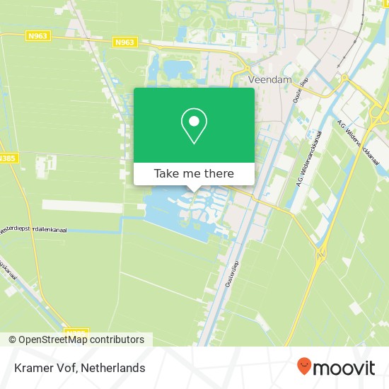 Kramer Vof map