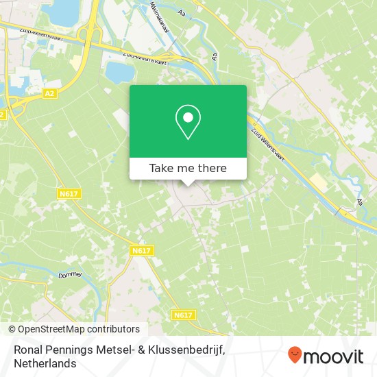 Ronal Pennings Metsel- & Klussenbedrijf Karte