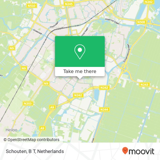 Schouten, B T map