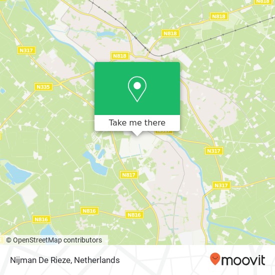 Nijman De Rieze map
