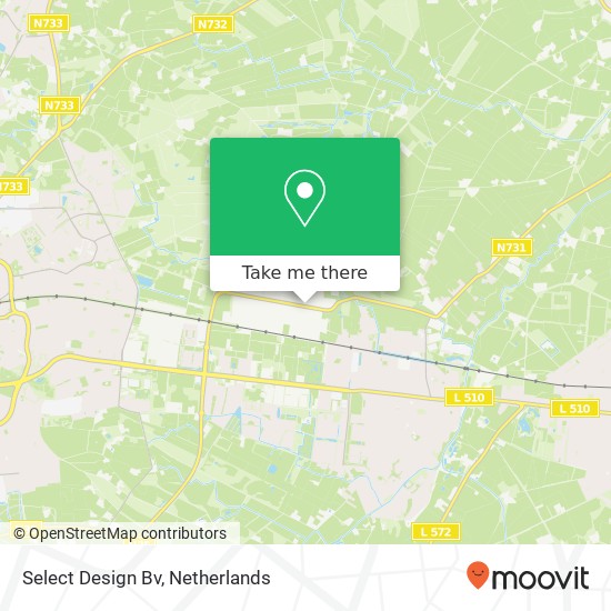 Select Design Bv map