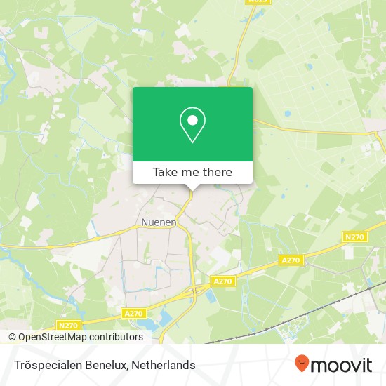 Trõspecialen Benelux Karte