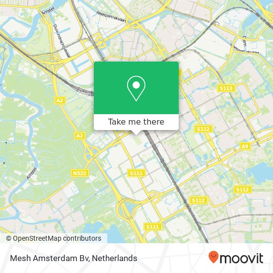 Mesh Amsterdam Bv map