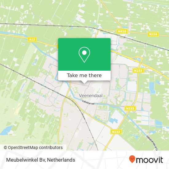 Meubelwinkel Bv map