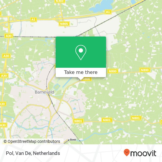 Pol, Van De map