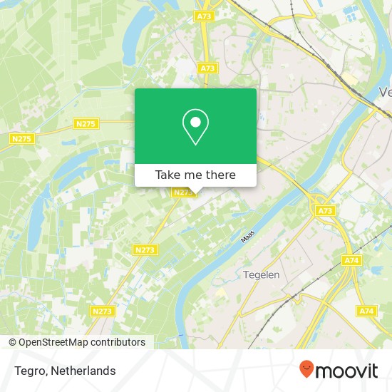 Tegro map