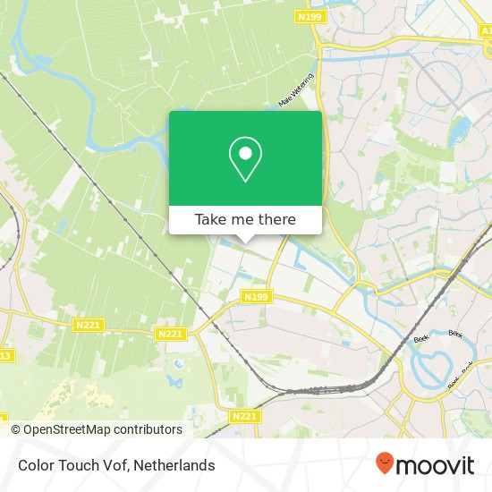 Color Touch Vof map