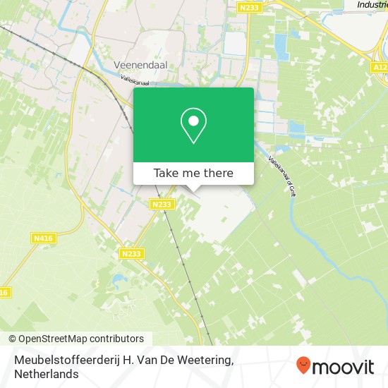 Meubelstoffeerderij H. Van De Weetering map