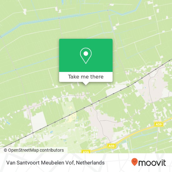Van Santvoort Meubelen Vof map