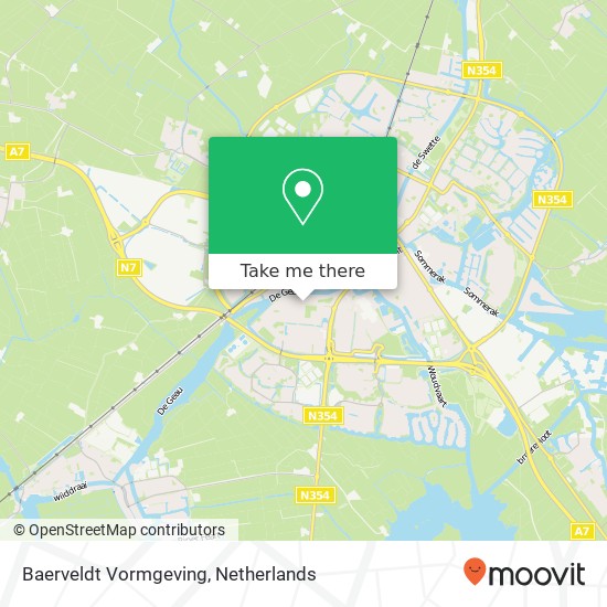 Baerveldt Vormgeving map