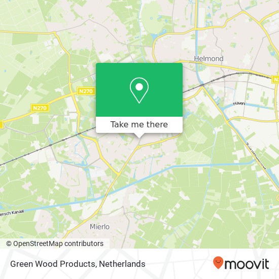 Green Wood Products map