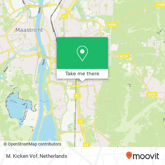 M. Kicken Vof map