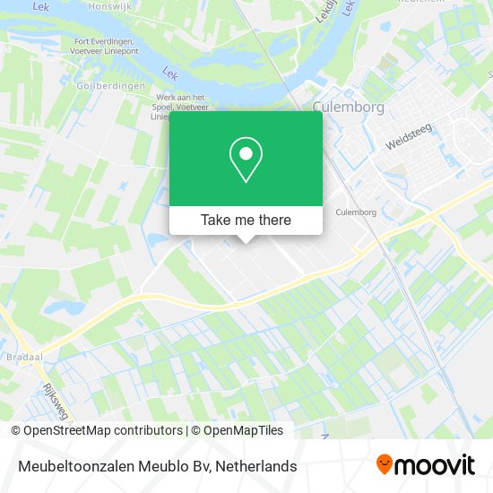 Meubeltoonzalen Meublo Bv map