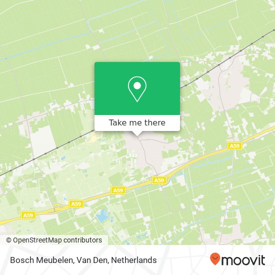 Bosch Meubelen, Van Den map
