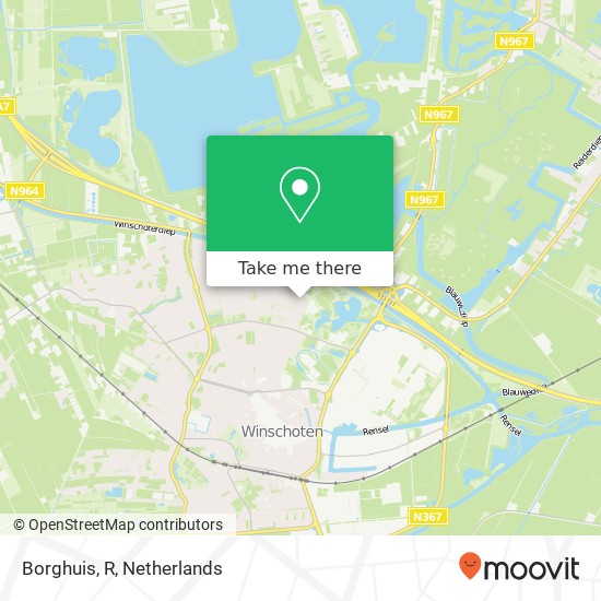 Borghuis, R map