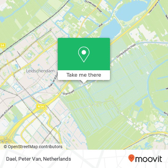 Dael, Peter Van map