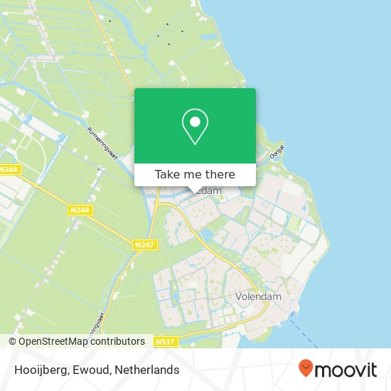 Hooijberg, Ewoud map