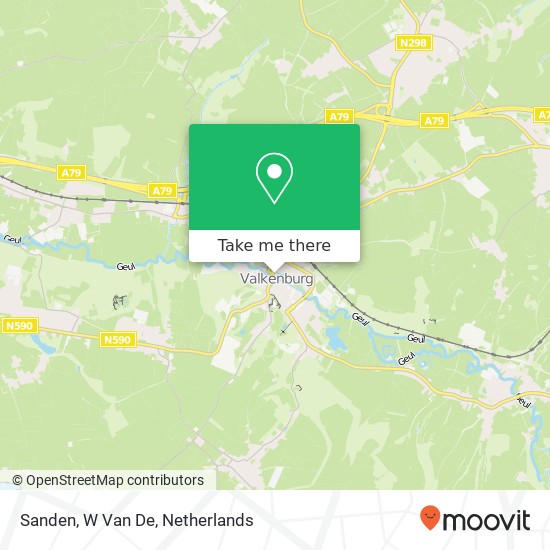 Sanden, W Van De map
