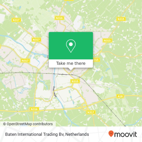Baten International Trading Bv map