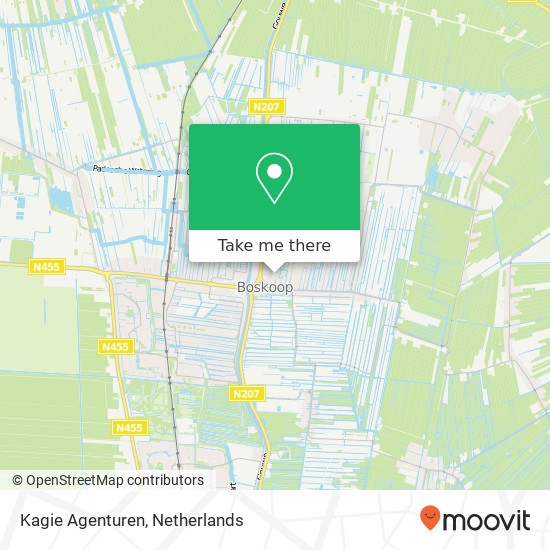 Kagie Agenturen map