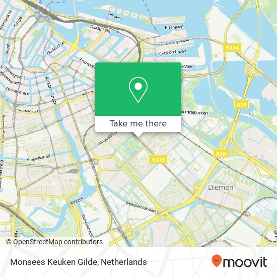 Monsees Keuken Gilde map