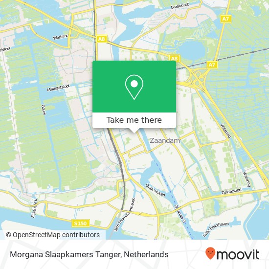 Morgana Slaapkamers Tanger map