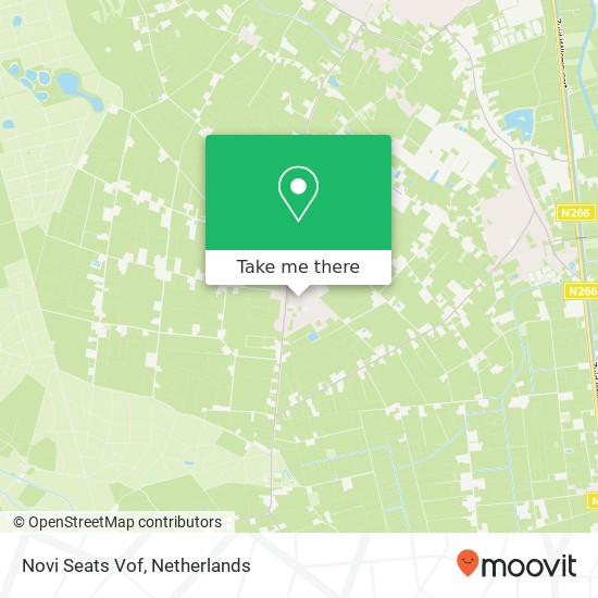 Novi Seats Vof map