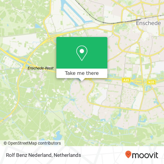 Rolf Benz Nederland map