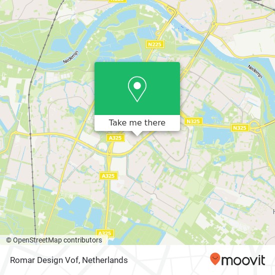 Romar Design Vof map