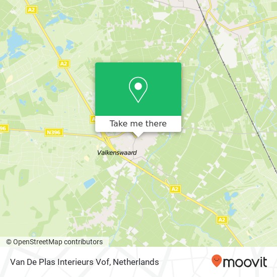 Van De Plas Interieurs Vof map