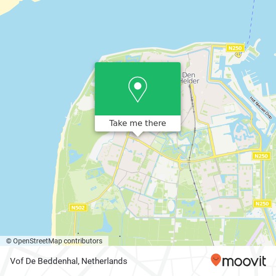 Vof De Beddenhal map