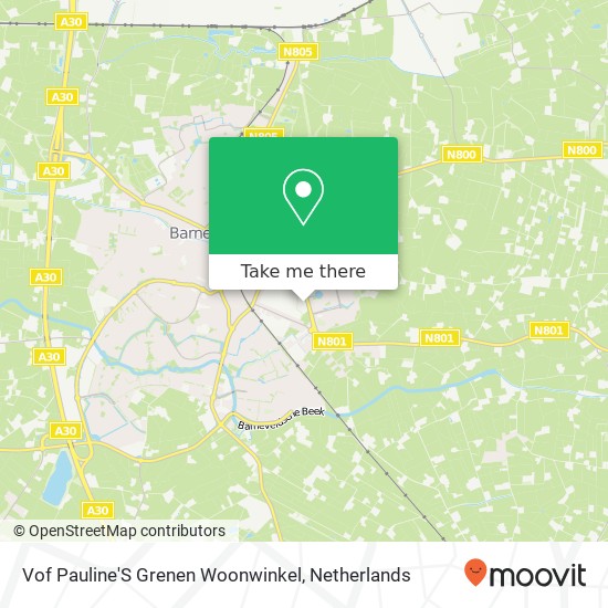 Vof Pauline'S Grenen Woonwinkel map