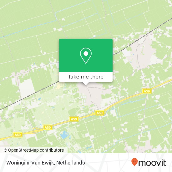 Woninginr Van Ewijk map