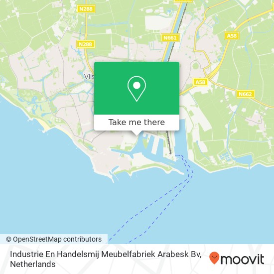 Industrie En Handelsmij Meubelfabriek Arabesk Bv map