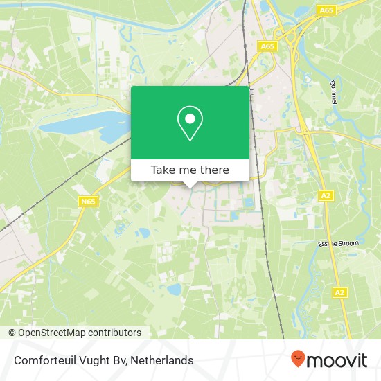 Comforteuil Vught Bv map