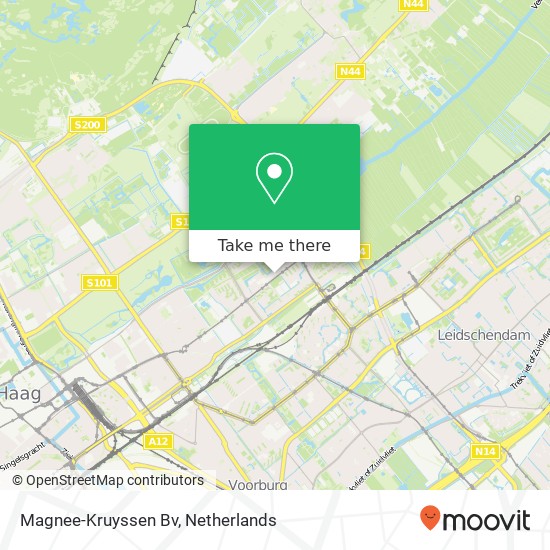 Magnee-Kruyssen Bv map