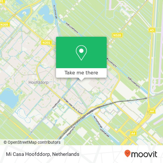 Mi Casa Hoofddorp map