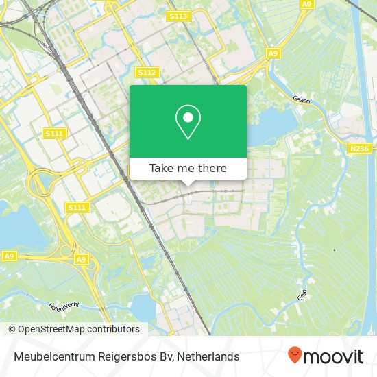 Meubelcentrum Reigersbos Bv map